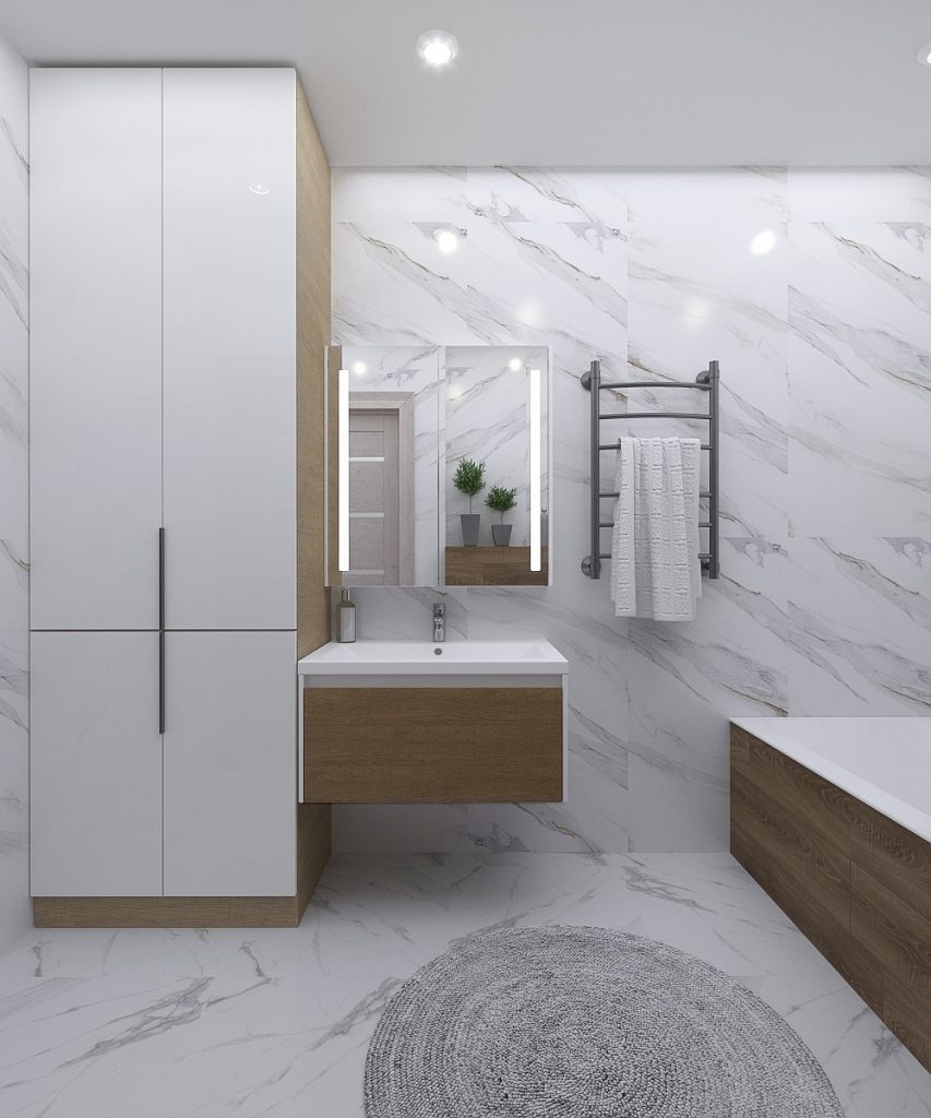 Дизайн интерьера ванной 2021